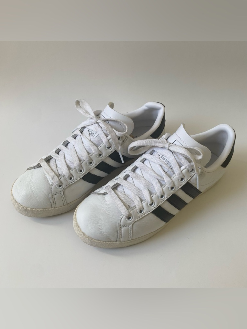 adidas White and Black Sneakers